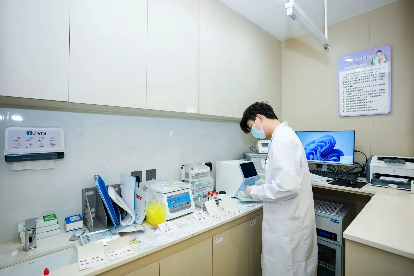 In-house clinical lab for IgE serology